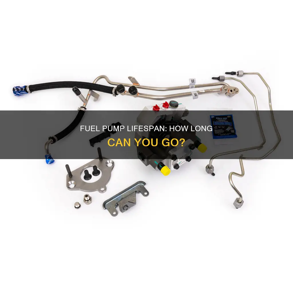how long can a car fuel pump last