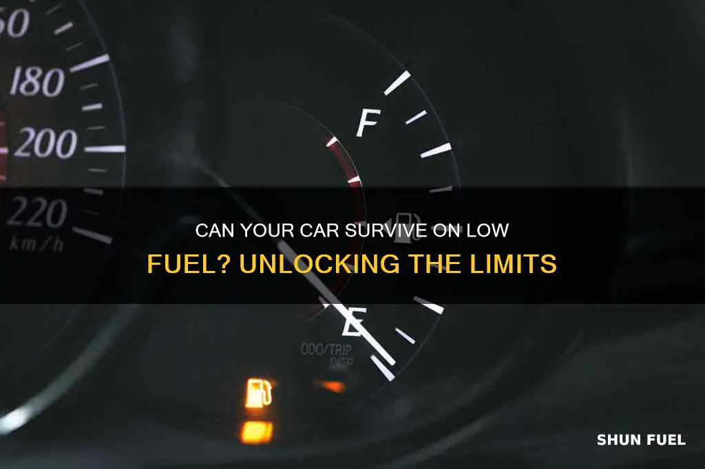 how long can a car go on low fuel