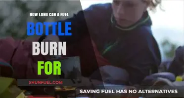Fuel Bottle Burn Time: Factors Affecting Duration and Efficiency