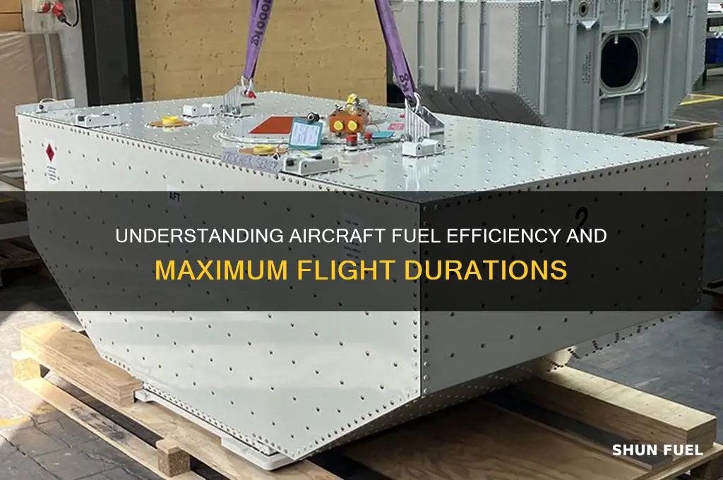 how long can a plane last on fuel
