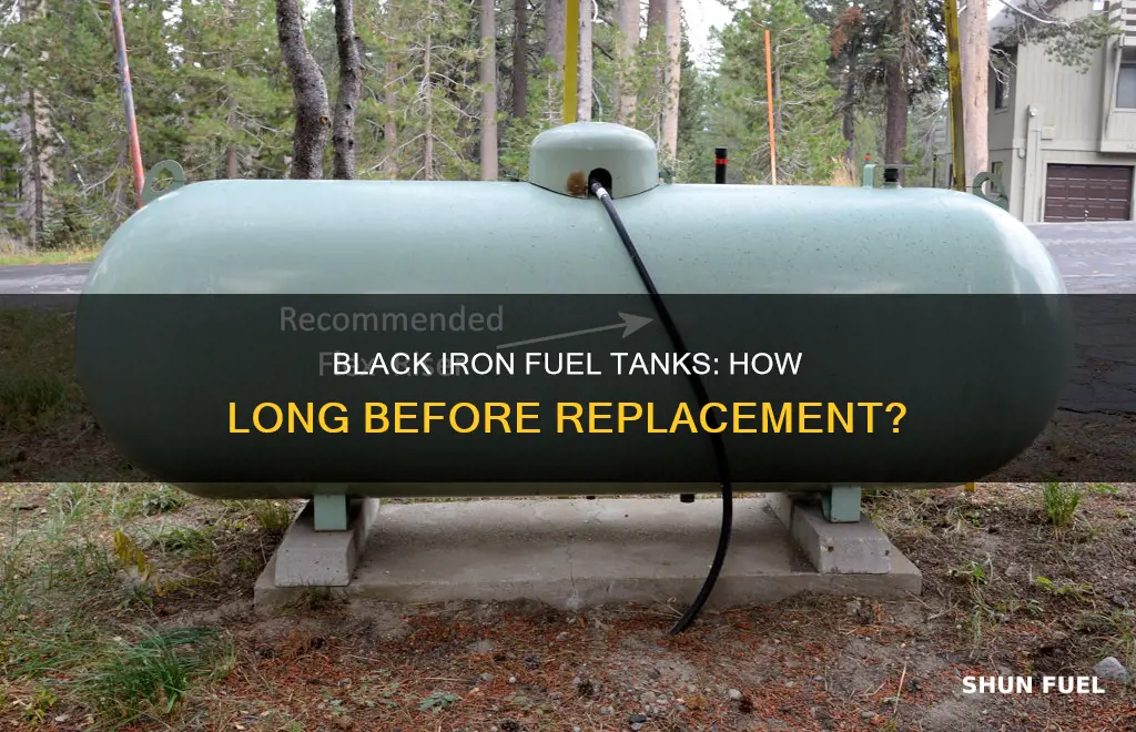 how long can black iron fuel tanks last