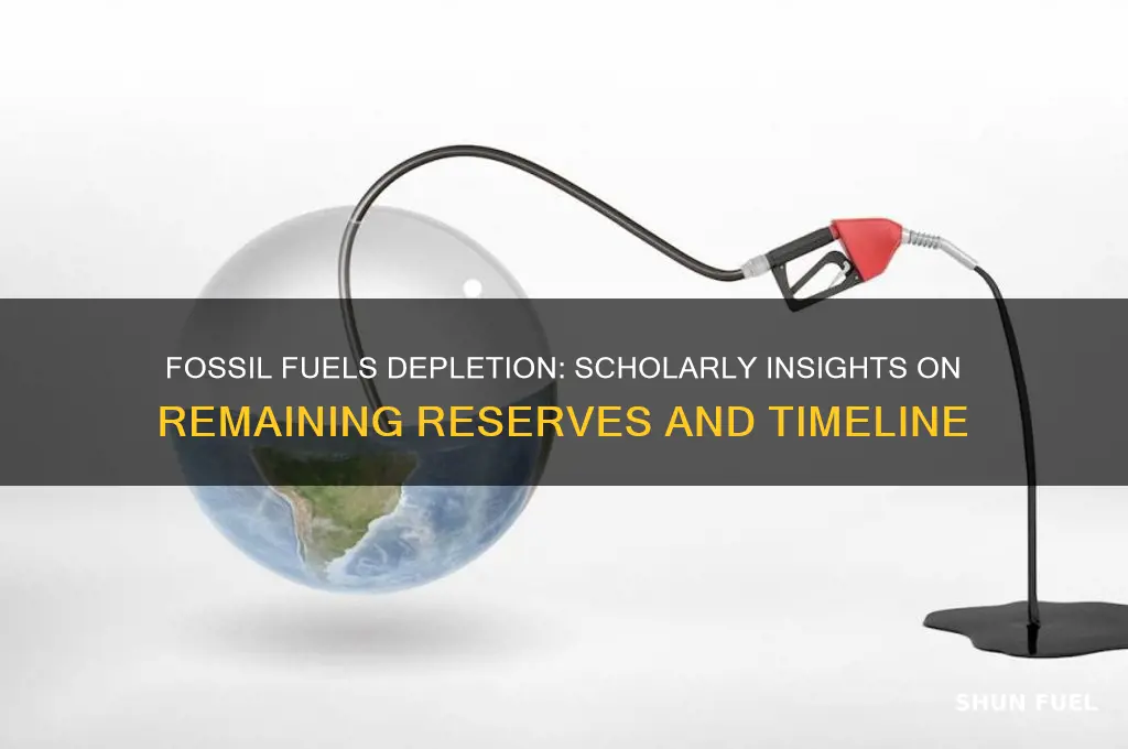 how long can fossil fuels last scholarly article