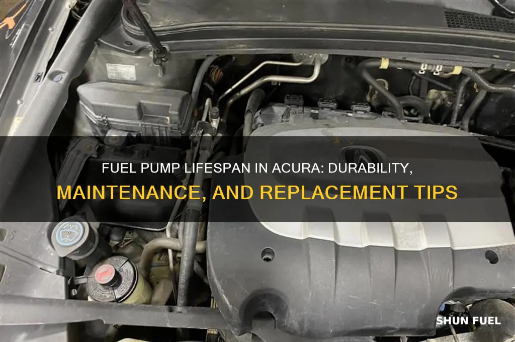 how long can fuel pump in acuta last