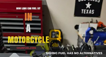 Motorcycle Fuel Storage: How Long Can Gas Sit Unused?