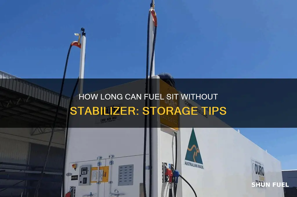 how long can fuel sit without stabalizer