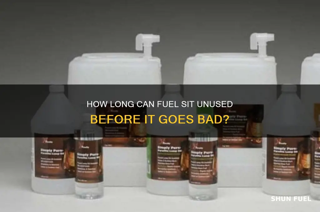 how long can fuel sit
