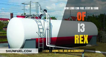 BMW i3 REx: Fuel Tank Storage Time Limits