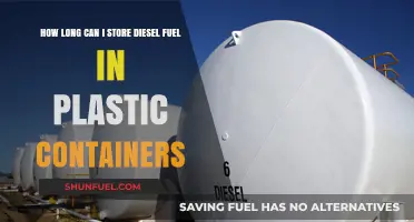 Storing Diesel: How Long Does Plastic Container Storage Last?