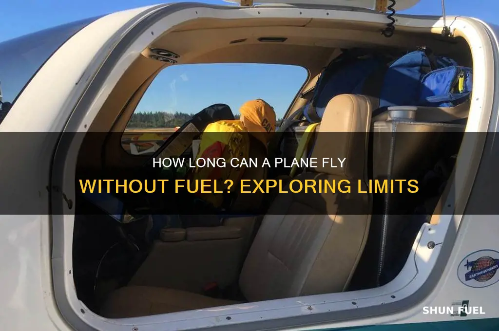 how long can plane fly without fuel