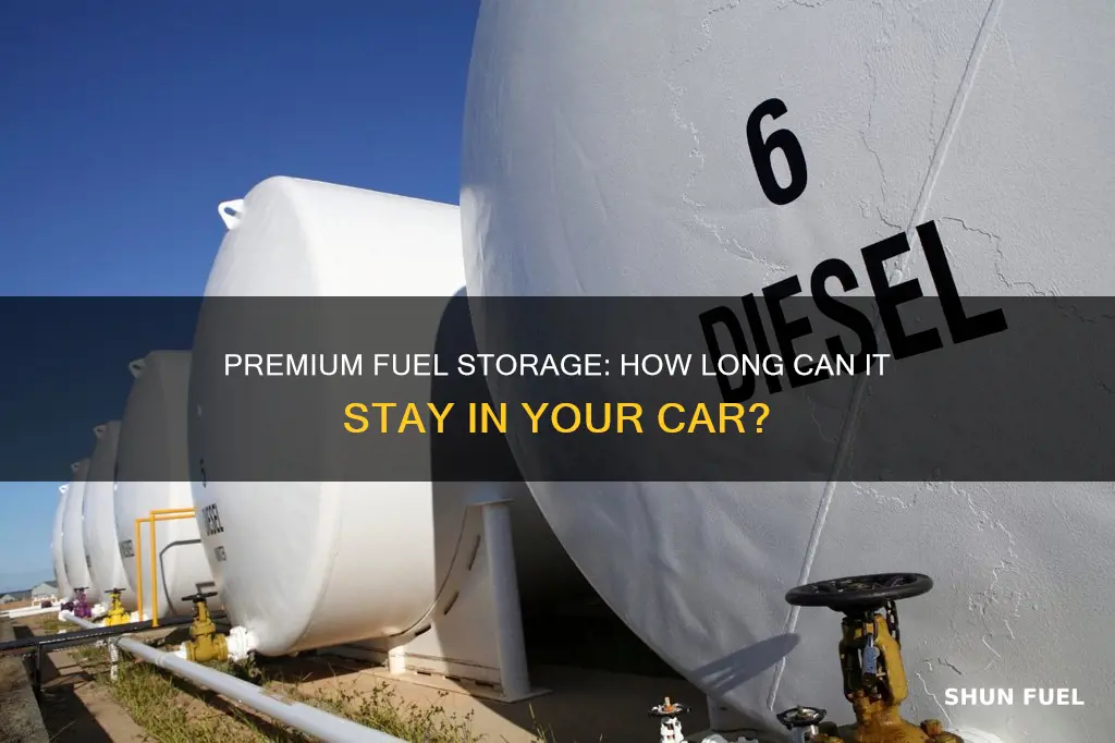 how long can premium fuel sit in a car