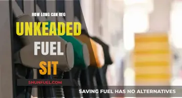 How Long Can Regular Unleaded Fuel Sit Unused?