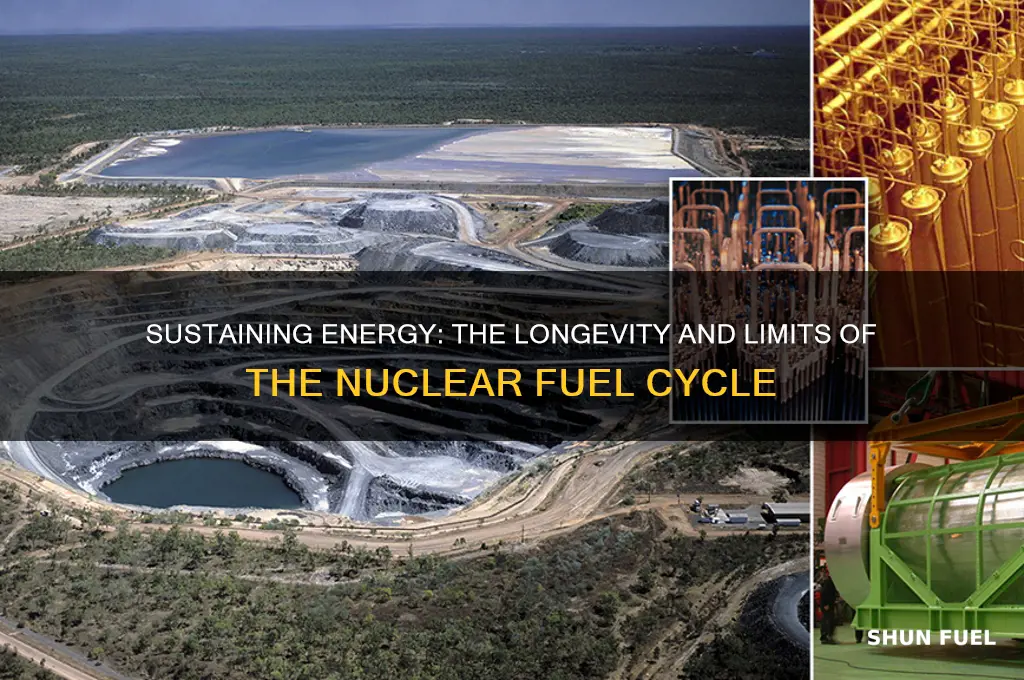 how long can the nuclear fuel cycle work
