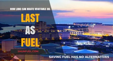 Maximizing Waste Vegetable Oil Lifespan: Fuel Storage and Longevity Tips