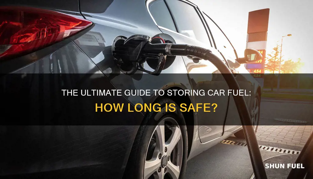 how long can you leave fuel in a car