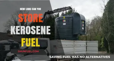 Kerosene Fuel Storage Lifespan: How Long Can You Safely Keep It?