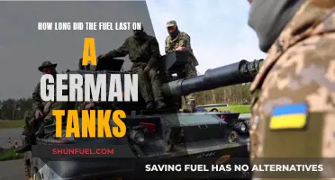 The Fuel Endurance of German Tanks
