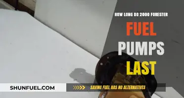Fuel Pump Lifespan: How Long Does a 2000 Forester's Last?