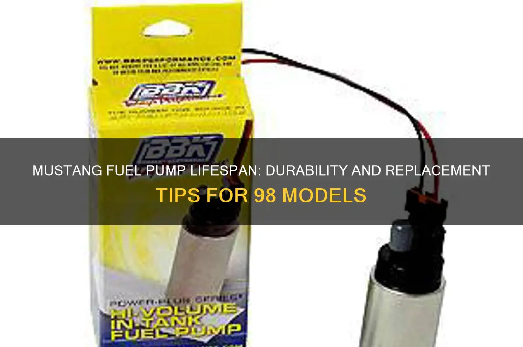 how long do 98 mustang fuel pumps last