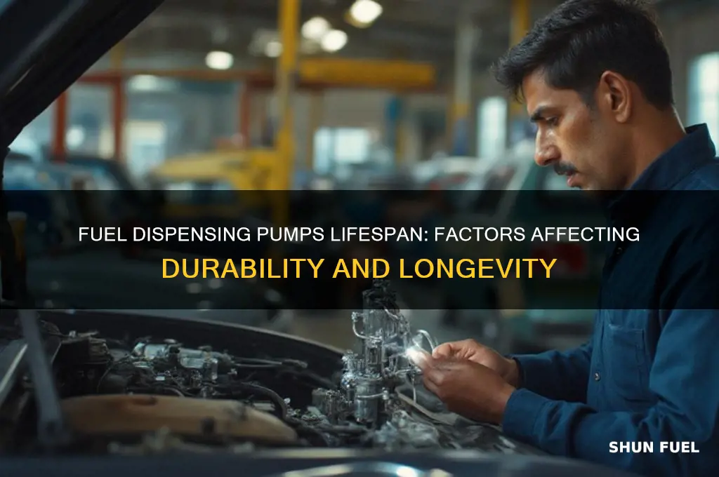 how long do fuel dispensing pumps last