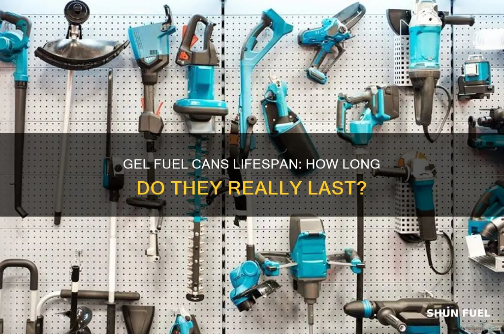 how long do gel fuel cans last