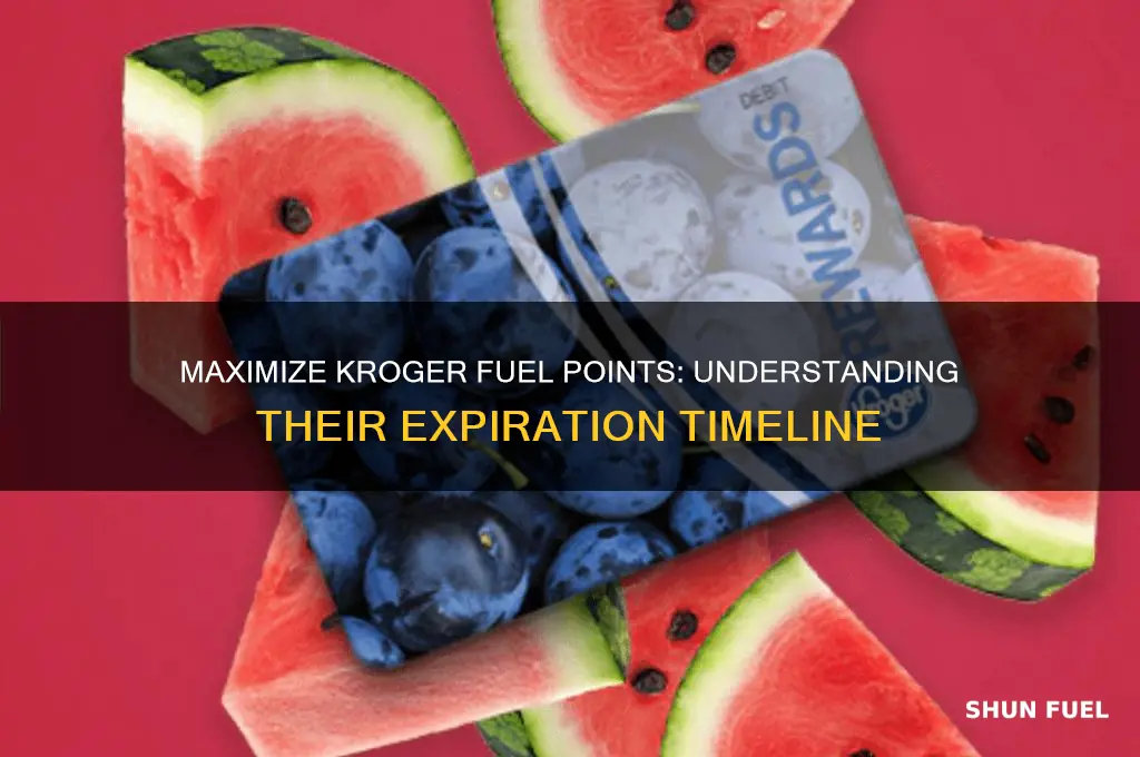 how long do you have to use kroger fuel points