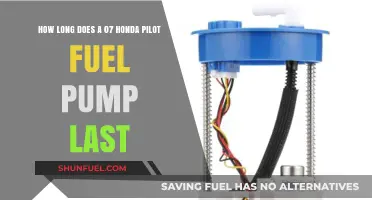 Honda Pilot Fuel Pump Lifespan: What to Expect from Your 2007 Model