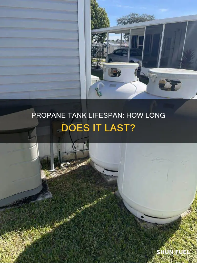 how long does an average propane fuel tank last