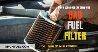 Bad Fuel Filter: How Long Can You Drive?