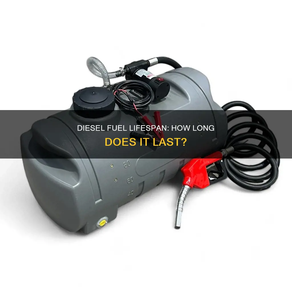 how long does diesel fuel last in a tank