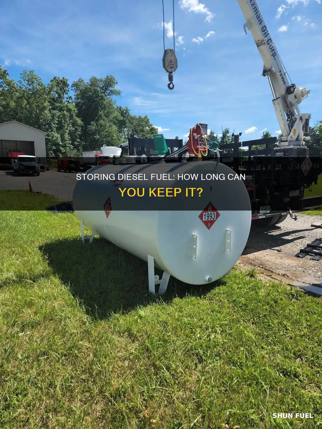how long does diesel fuel store