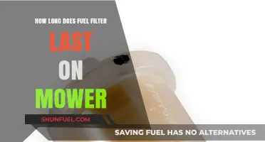 Fuel Filter Lifespan on Mowers: How Long Do They Last?