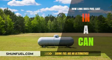 Fuel Storage Lifespan: How Long Does Gasoline Last in a Can?