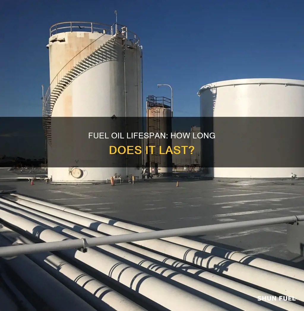 how long does fuel oil last in a tank