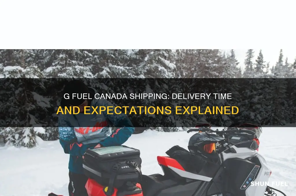 how long does g fuel take to ship to canada
