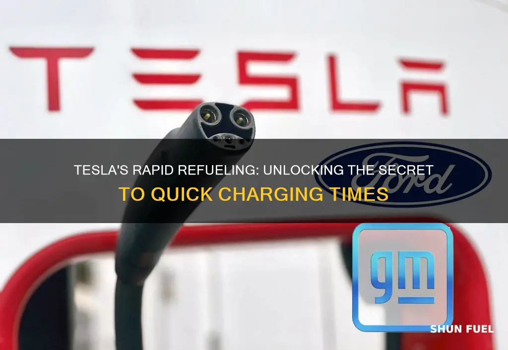 how long does it take tesla to fuel a car