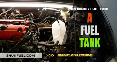 The Complexities of Fuel Tank Drainage Time