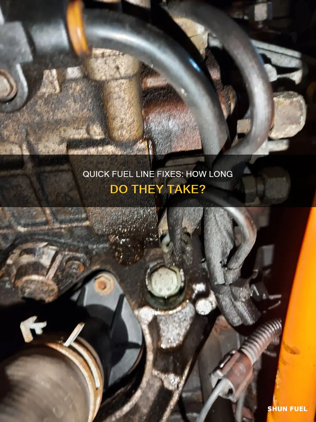 how long does it take to fix a fuel line