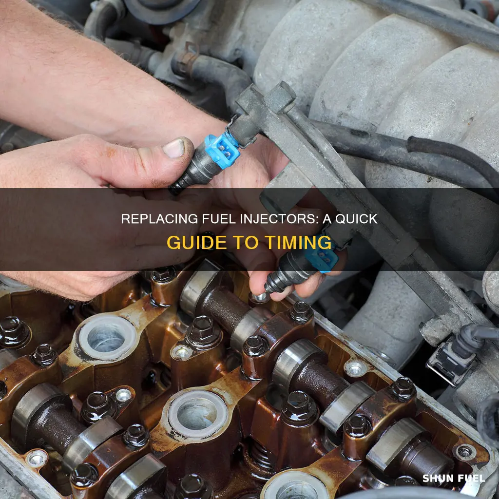 how long does it take to replace 4 fuel injectors
