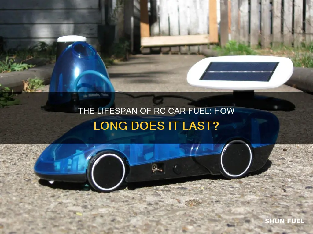 how long does rc car fuel last