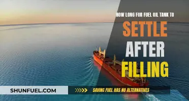 Fuel Oil Tank: Settling Time Post-Fill