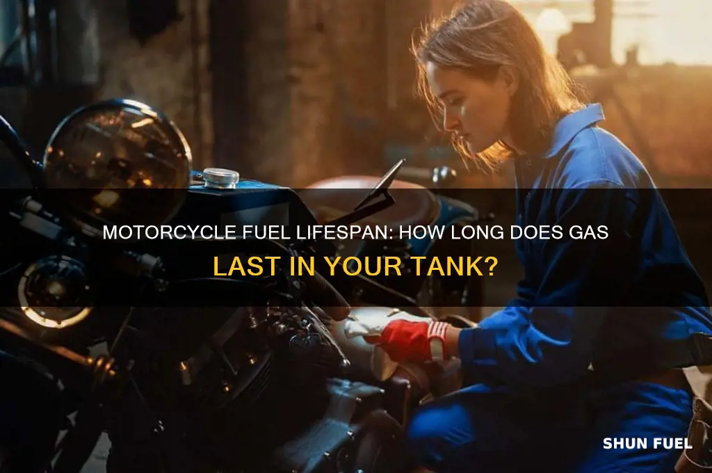 how long fuel in motorcycle