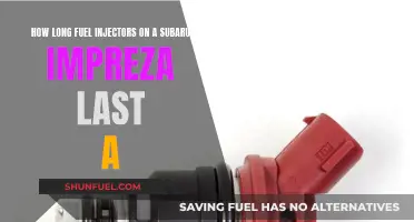 Fuel Injector Lifespan in Subaru Imprezas: How Long?