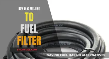 Fuel Line and Fuel Filter: Getting the Right Length