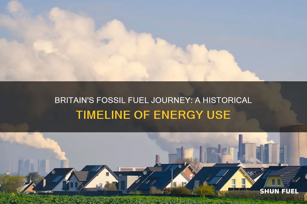 how long has britain been using fossil fuels