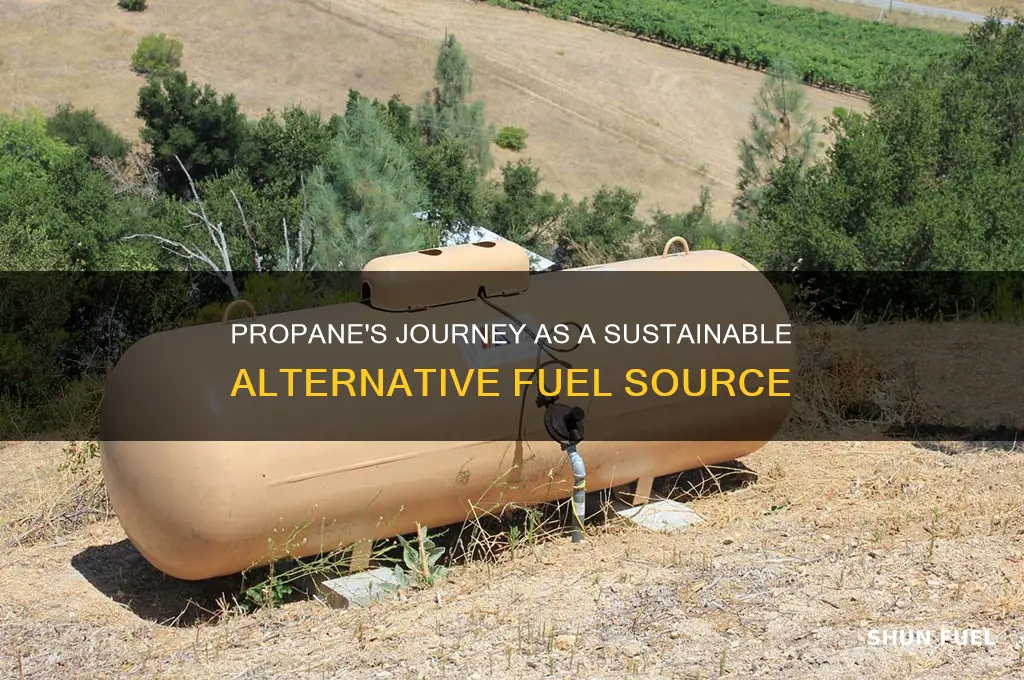 how long has propane been used as an alternative fuel