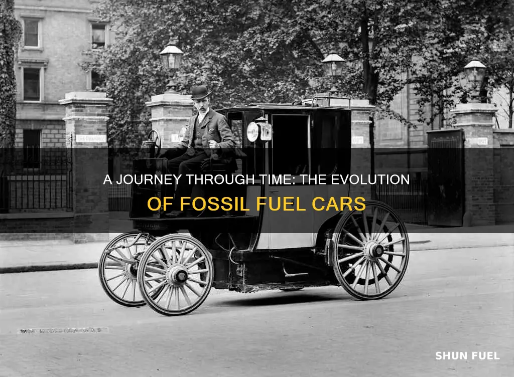 how long have fossil fuel cars existed