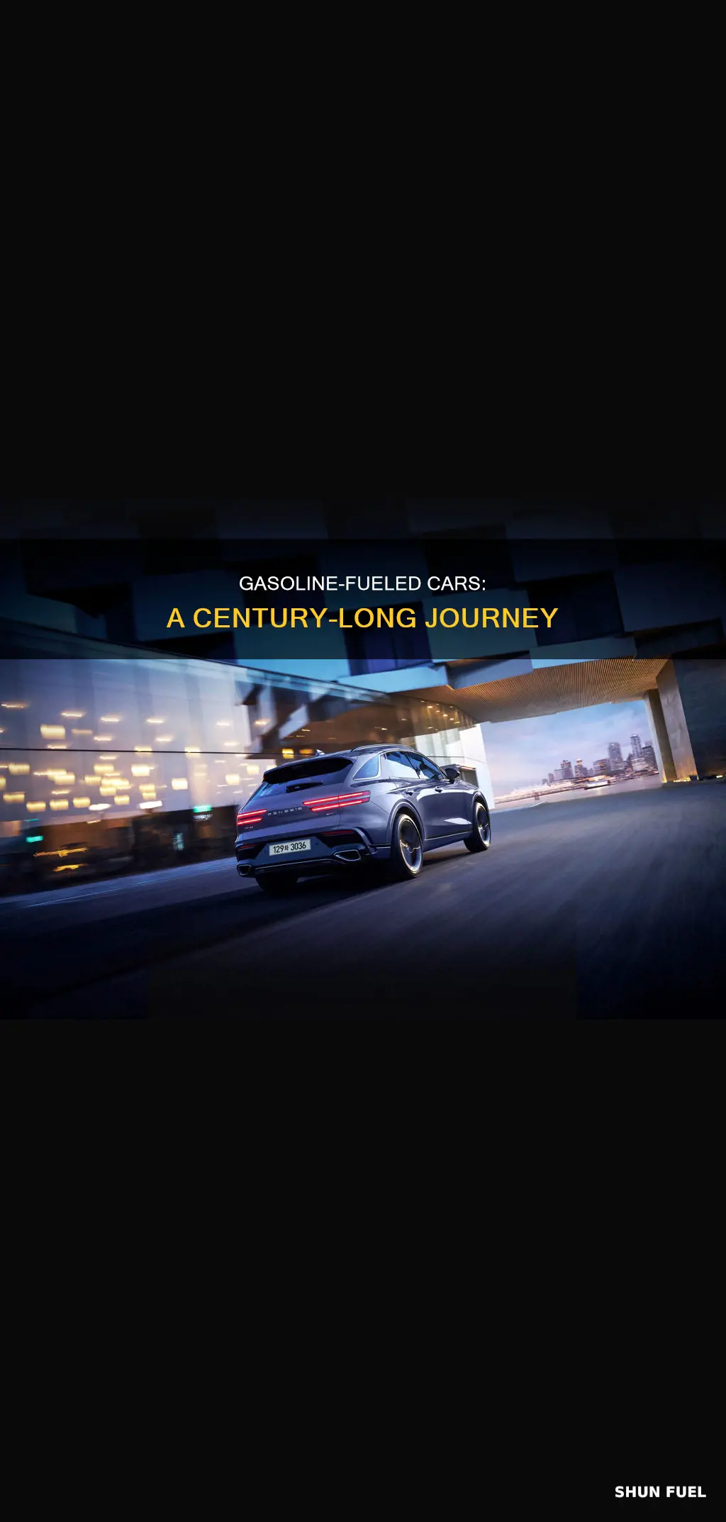 how long have gaslonie fuels cars been around
