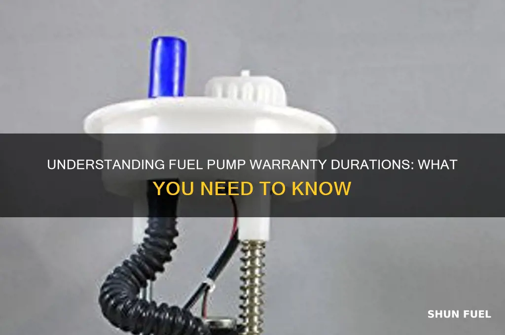 how long is a fuel pump warranty