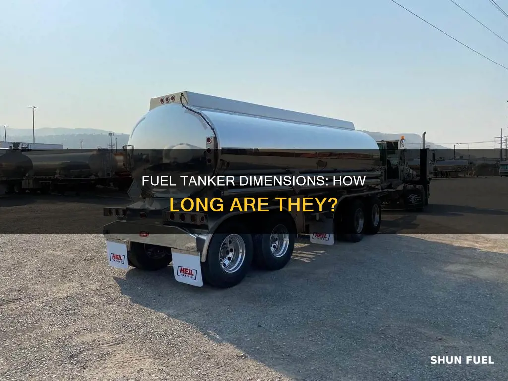 how long is a fuel tanker