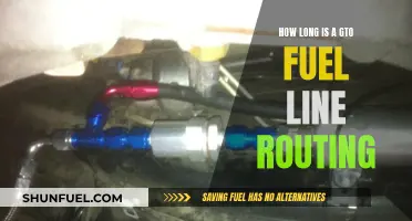 The GTO Fuel Line Routing: Length and Layout Explained